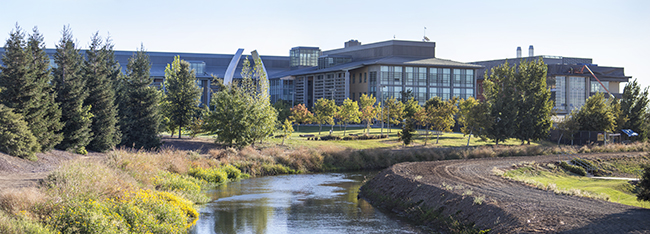 UC Merced landscape, Science and Engineering 2 Building